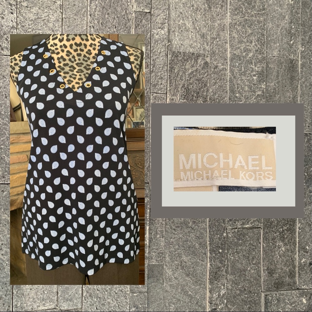 Micheal Kors V-Neck Blouse